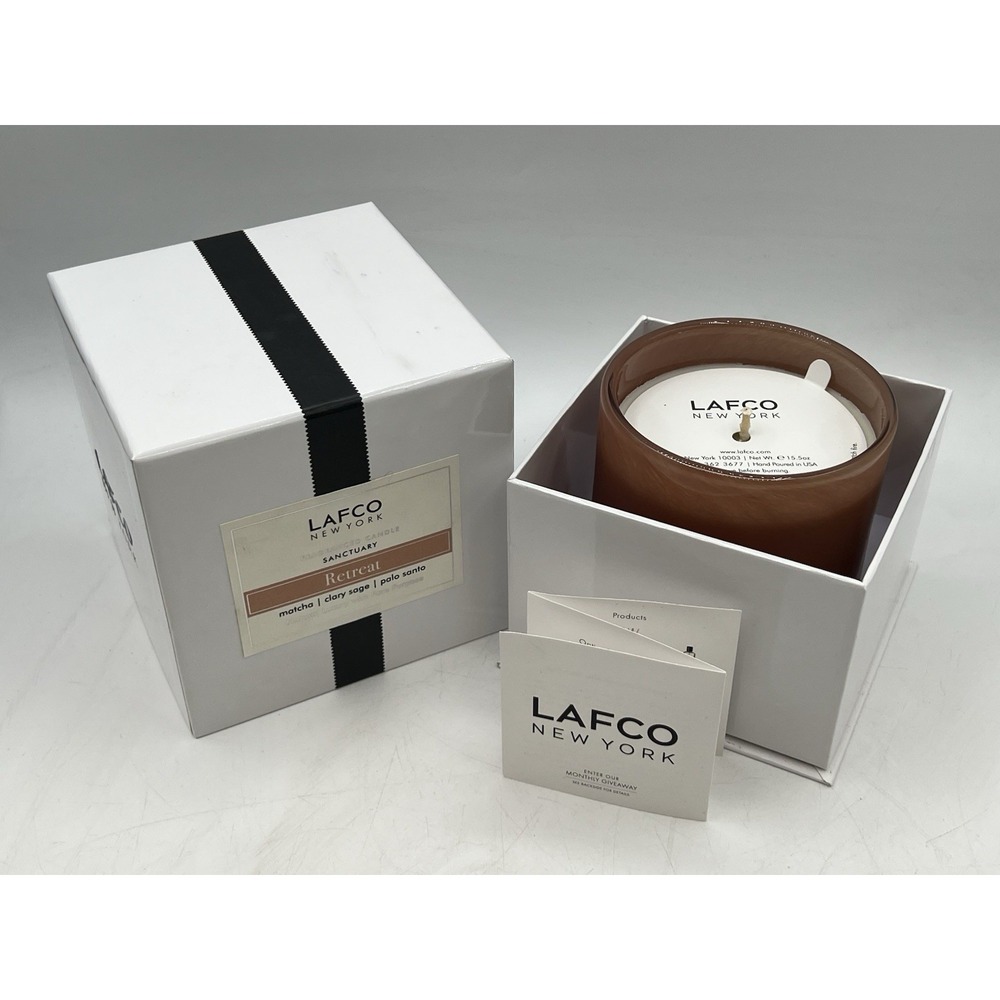 NIB! LAFCO New York ~Retreat Candle ~ 15.5oz